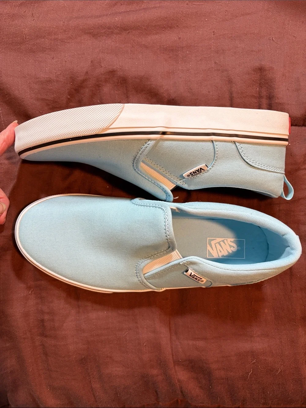 Men’s Slip On Sneakers by Vans Brand.  NWOT!